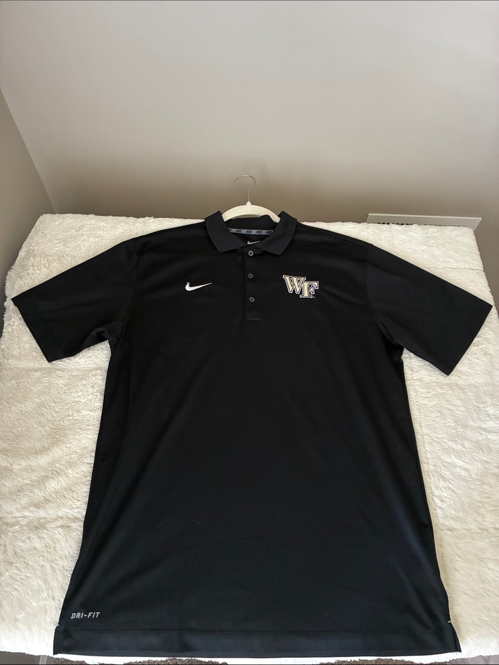 Nike Black WF Logo Performance Polo